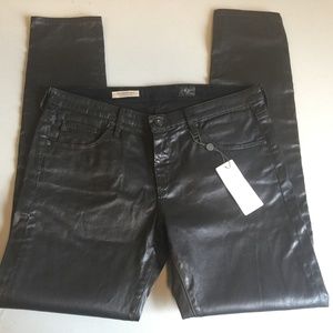 AG Adriano Goldschmied Skinny Leatherette Pants
